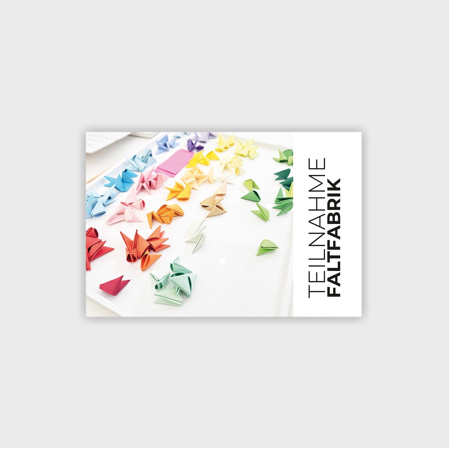 Faltfabrik-Teilnahme