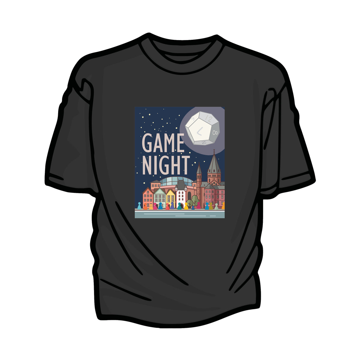 Game Night-Shirt XXS-5XL