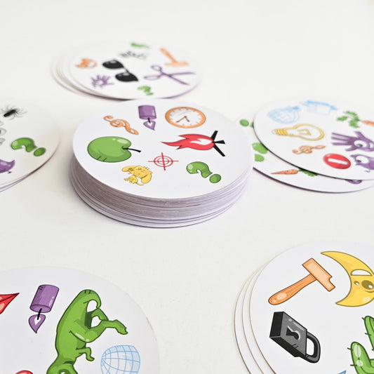 Dobble - Komplexe Mathematik in einem Kinderspiel? (ab 9. Klasse)